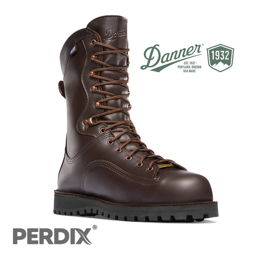 Trophy Boots by Danner. To ensure its quality, Danner put their leather through six different tests before making their selection. Danner's full-grain leathers are the strongest and most durable form of leather.