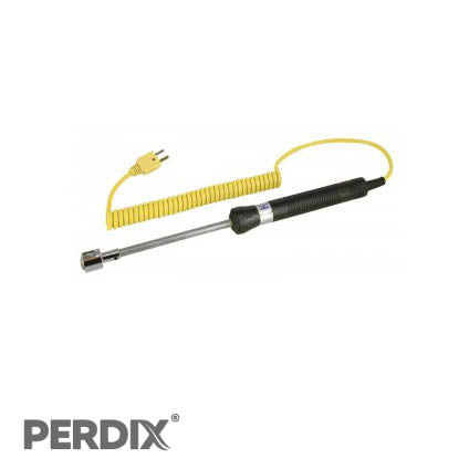 REED R2920 Surface Thermocouple Probe.This surface thermocouple probe is designed for flat or convex surface temperature measurements. Exposed ribbon allows for direct contact with surface. 