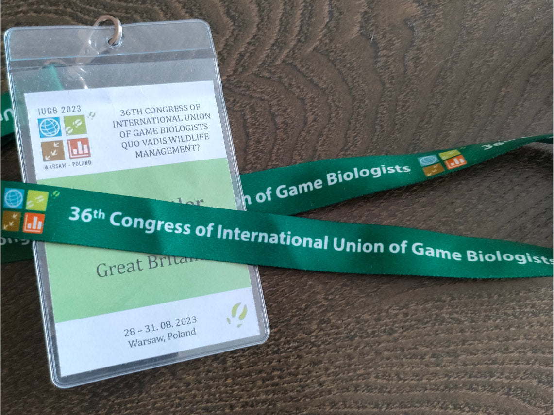 PERDIX wildlife supplies attending the IUGB conference