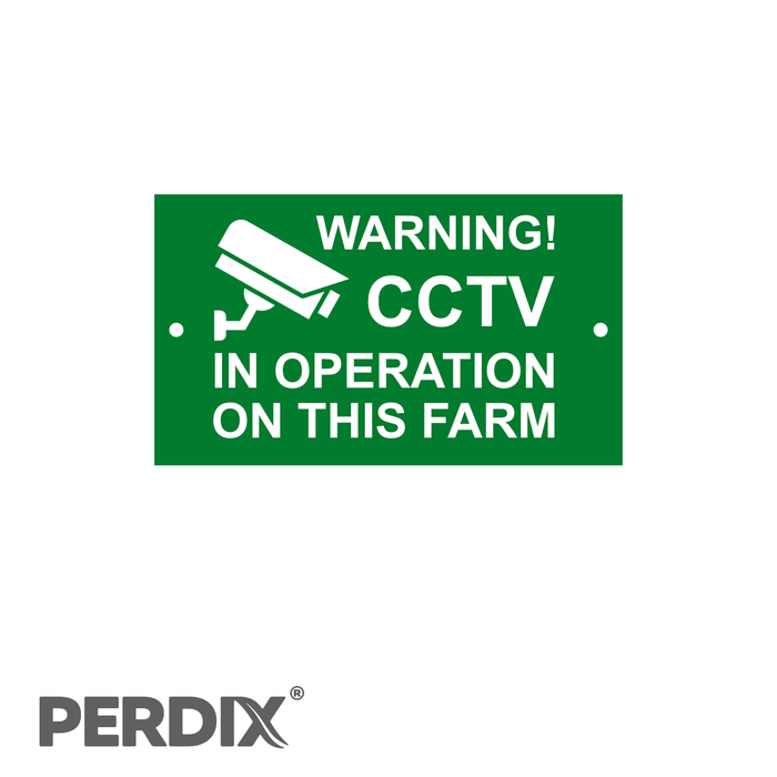 WARNING! CCTV IN OPERATION ON THIS FARM