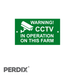 WARNING! CCTV IN OPERATION ON THIS FARM