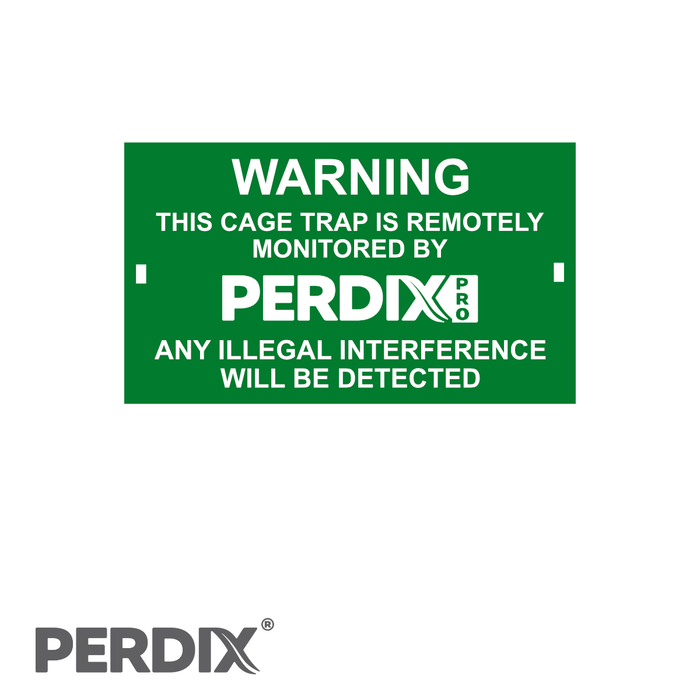 An effective warning sign to help stop interference with your Larsen.