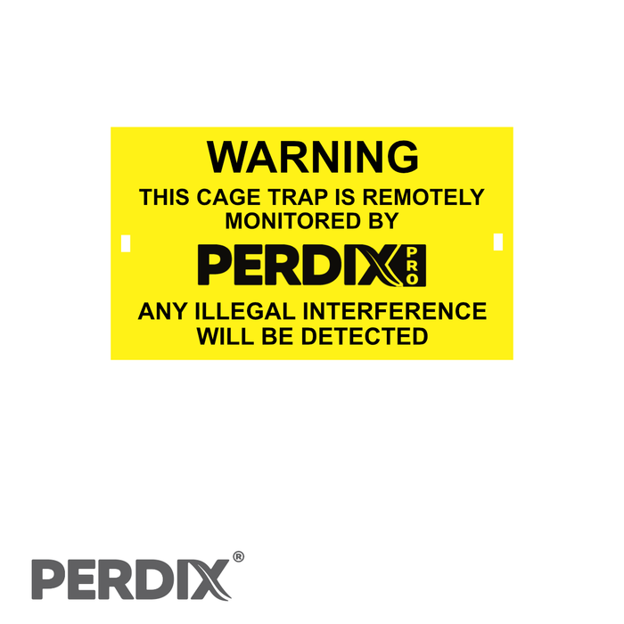 An effective warning sign to help stop interference with your Larsen.