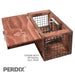 PERDIX DoC 150 Wooden Tunnel shown with optional DoC 150 Trap