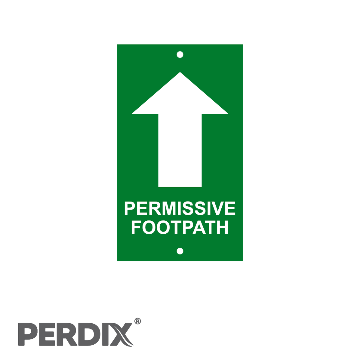 Permissive Footpath. Gate Sign — Perdix Wildlife Supplies