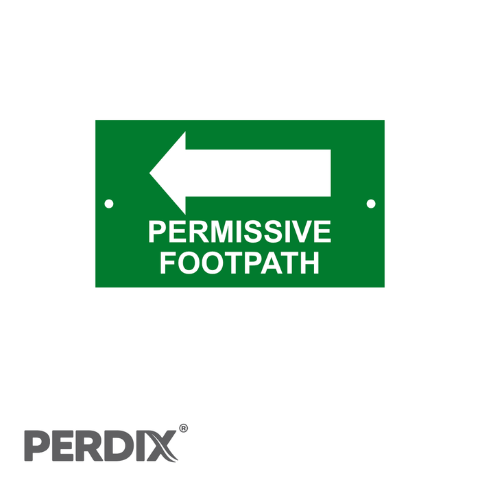 Permissive Footpath. Gate Sign
