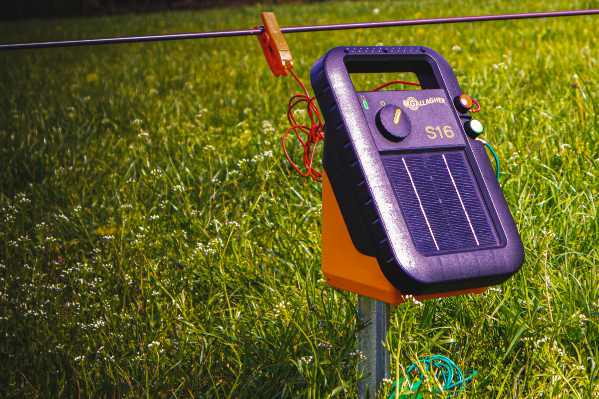 Electric Fence Energisers for electric fencing around poultry, game birds and fish. 6V, 12V, Mains and solar powered versions available.  