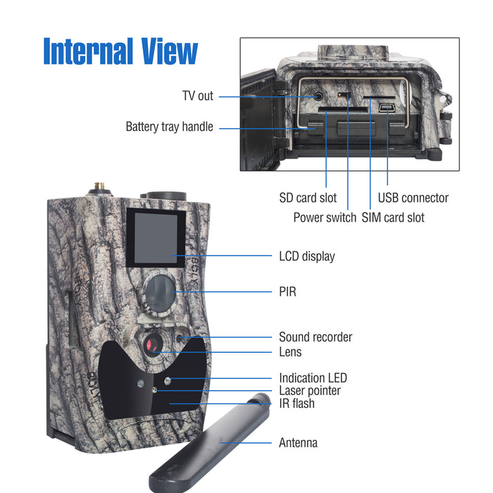 Bolyguard BolyGuard BG584 24MP 4G Trail Camera — Perdix Wildlife Supplies