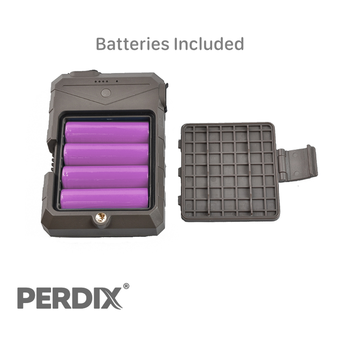 The Boly Solar Panel comes complete with 4 x 18650 2200mAh rechargeable lithium batteries.