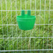 Cage feeding or drinking cup in cage