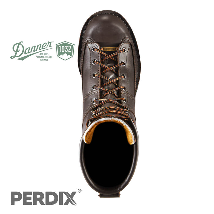 Canadian Boots by Danner. The USA-made Canadian has earned the respect of expert guides for its comfort and durability in harsh conditions. A waterproof, breathable GORE-TEX lining and 600 gram Thinsulate Ultra Insulation defend against cold and wet conditions. The full-grain leather upper combined with Danner’s famous stitchdown construction provide durability and stability and the Danner Bob outsole tracks steadily in all conditions as it continuously self-cleans.