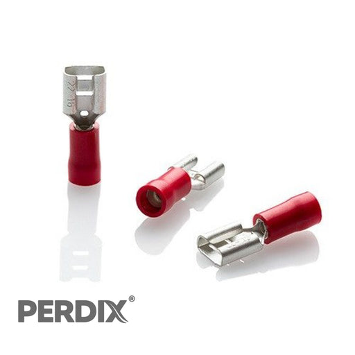 Female Push-On Terminal Connectors - 6.3mm