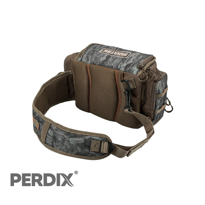 Moultrie Quick Field Camera Bag MCA-13293. Carries up to three game cameras or modems, protected in padded enclosure with adjustable dividers. Three external accessory pouches with zippers offer flexible storage for all types of tools, gear, and other necessities. Top access zippered panel holds up to 20 SD cards. Padded sling-style strap for carrying comfort, clips at one end and features MOLLE system for additional capacity.