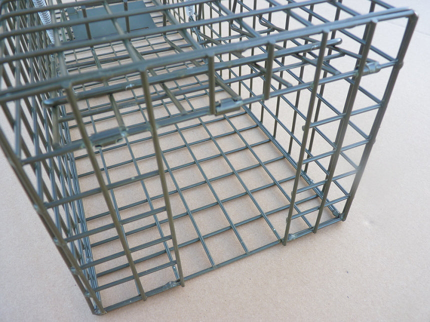 Otter guard on PERDIX Mink cage trap