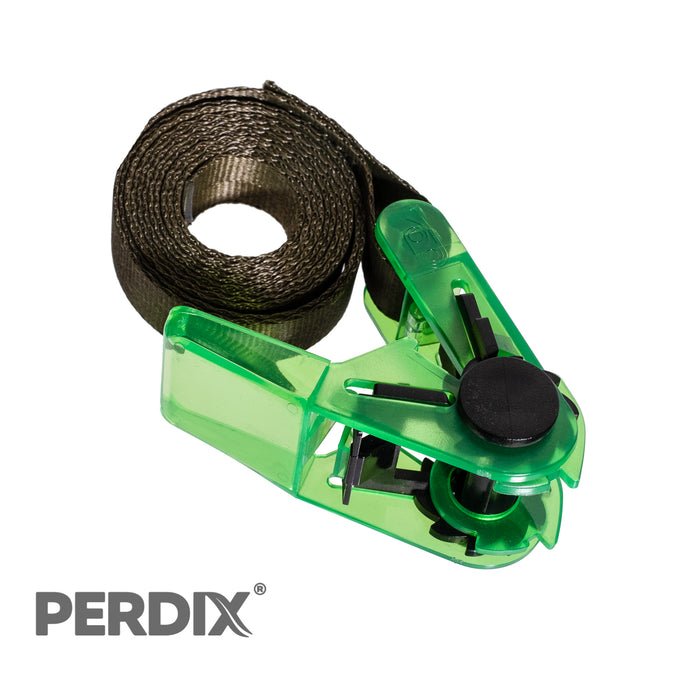 PERDIX Plastic Green Ratchet Strap