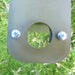 PERDIX Spiral guard easily and quickly attached to post mount using two bolts and wing nuts