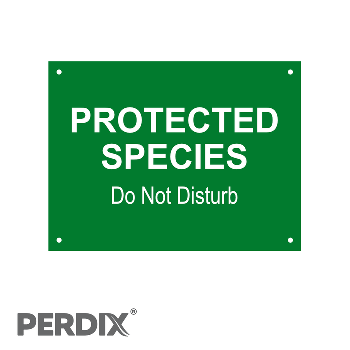 Protected Species Gate Sign- Large