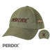 Perdix OD Green Cotton Peaked Cap