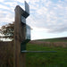PERDIX Farmland Feeder Post mount high on a post.This post mount has been specifically designed to allow the PERDIX Farmland Bird Feeder or the PERDIX Game Bird Feeder to be quickly, easily and securely attached to any fence post or tree. 