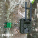PERDIX Plastic Green Ratchet Strap. The PERDIX plastic green ratchet strap is ideal for quickly and securely mounting trail cameras to trees, posts etc. 