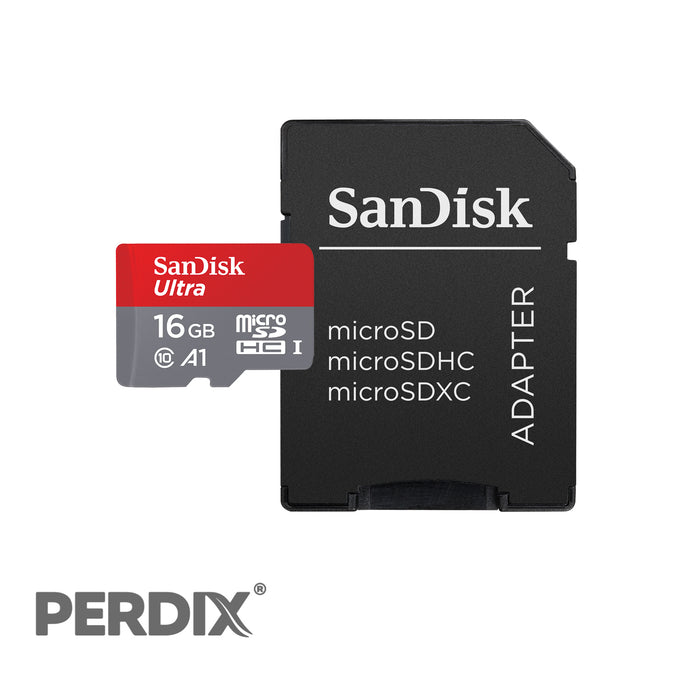 SanDisk Ultra 16GB Micro SDHC UHS-I Memory Card