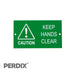 Spring Trap Caution Sign Green