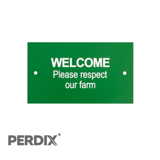 Welcome - Please respect our farm