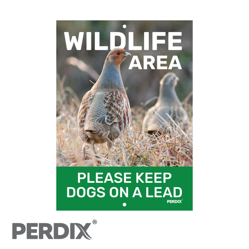Perdix Wildlife Area Aluminium Sign