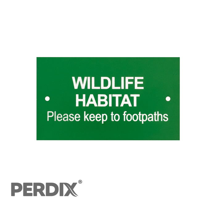 Wildlife Habitat - Please Keep To Footpaths