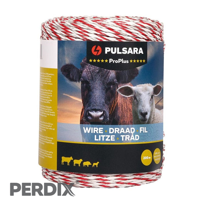 Pulsara Wire Pro Plus 200m - White