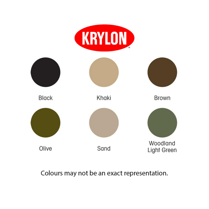 Krylon Camouflage Colors 2X KRYLON 4293 OLIVE Camouflage