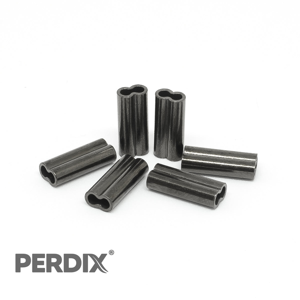 Copper Double Barrel Crimps (Pack of 100) — Perdix Wildlife Supplies