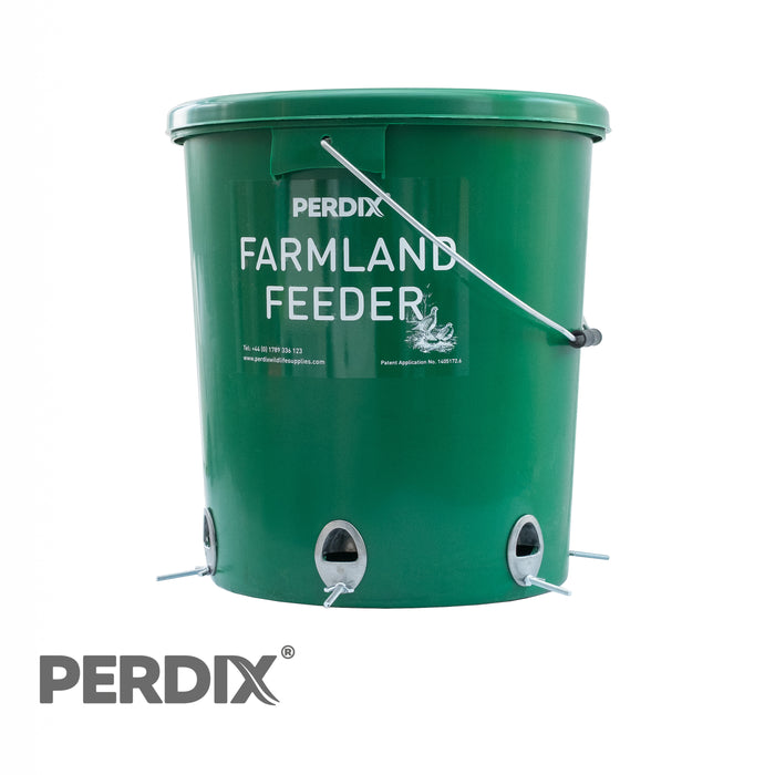 Due to the importance of feeding farmland birds during the winter and spring, PERDIX has been developing a new farmland bird feeder system to efficiently provide food during the 'hungry gap'. Available with 3 or 5 ports and with or without a post mount.