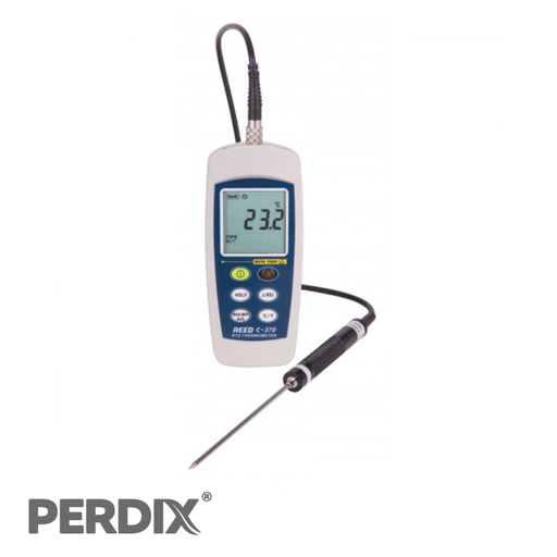 REED C-370 RTD Thermometer. Quick responding, accurate contact thermometer designed to meet food service requirements.