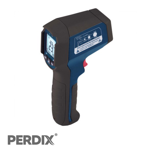 REED R2310 Infrared Thermometer, 12:1. Rugged IP65 rated double-moulded housing. Digitally adjustable emissivity allows for accurate application measurements.