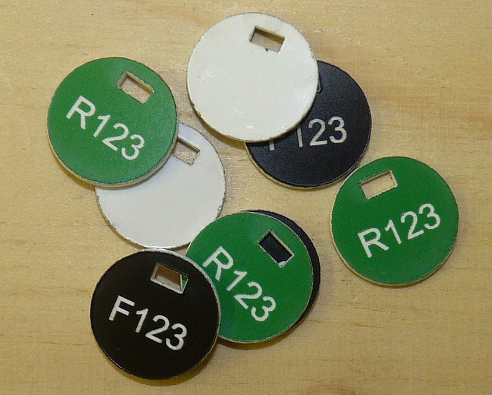 Snare user ID tags for snare use in Scotland. These hard plastic tags have been developed to meet the requirements of The Snares (Identification Number and Tags) (Scotland) Order 2012.