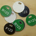 Snare user ID tags for snare use in Scotland. These hard plastic tags have been developed to meet the requirements of The Snares (Identification Number and Tags) (Scotland) Order 2012.